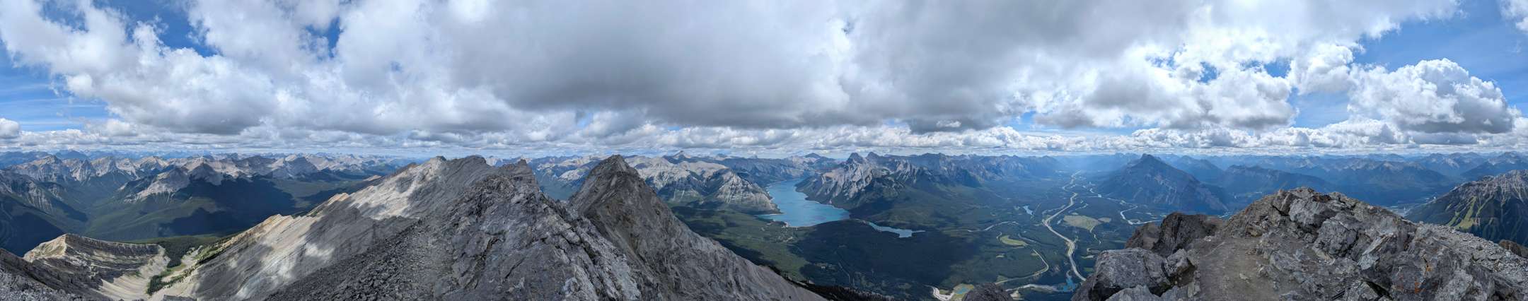 Views from the summit of Cascade Mountain
