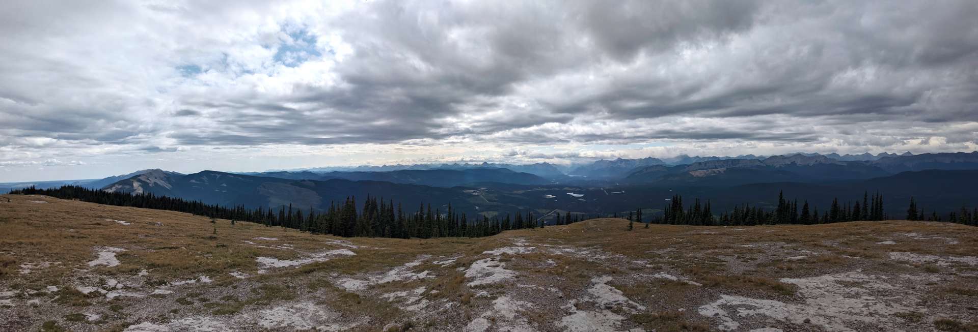 Panorama from the western summit of Coliseum Mountain