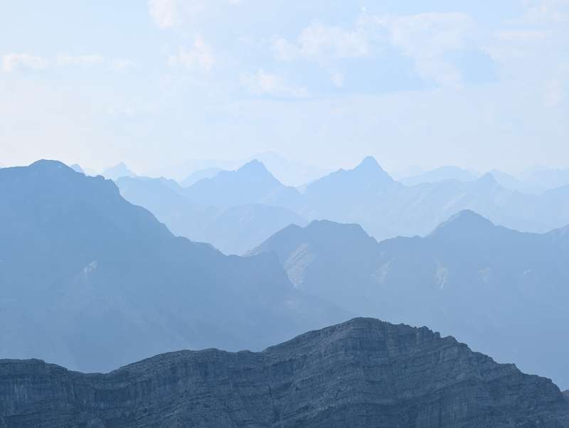 Sundance Peak in Banff National Park.