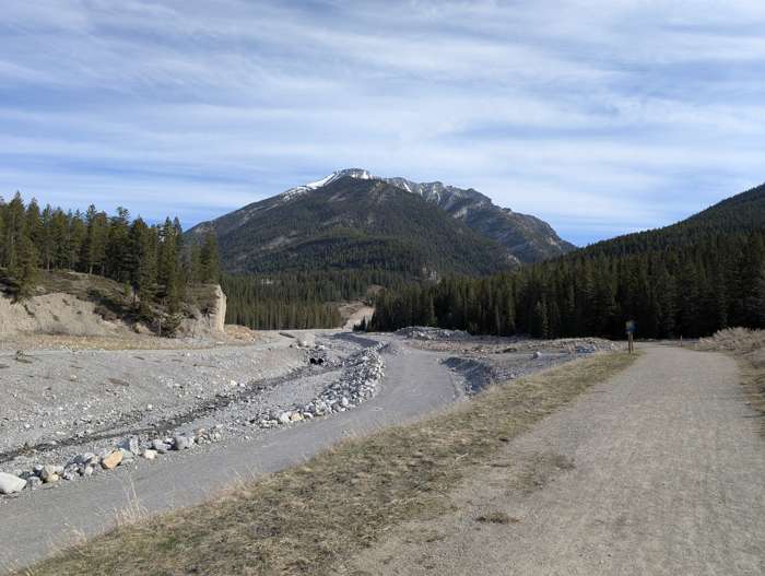 Mount Lady Macdonald viewed from Cougar Creek