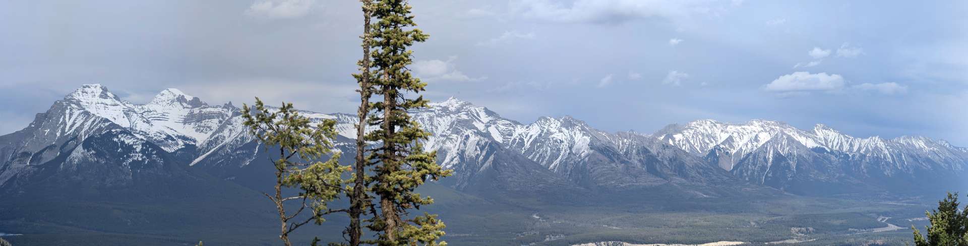 Panorama from Stoney Lookout Mountain