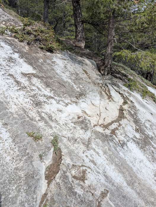 Some easy scrambling on Engagement Peak