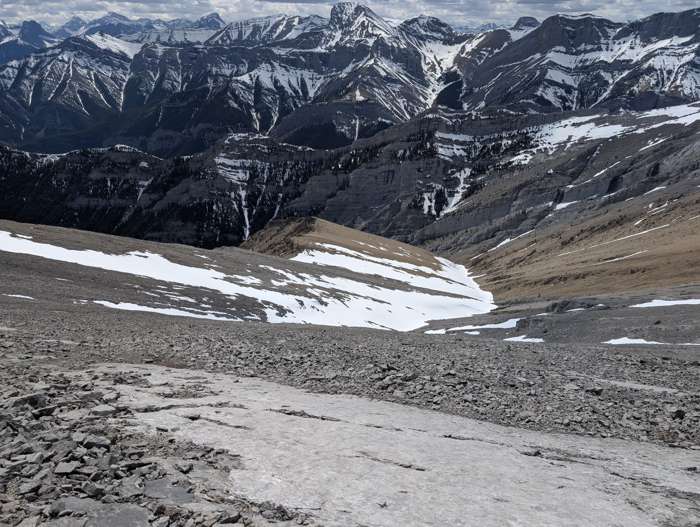 Jura Creek's headwaters