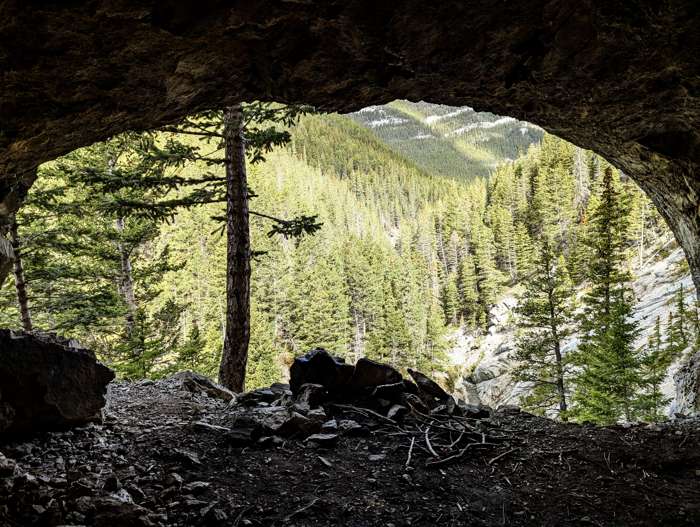 The view from Jura Cave